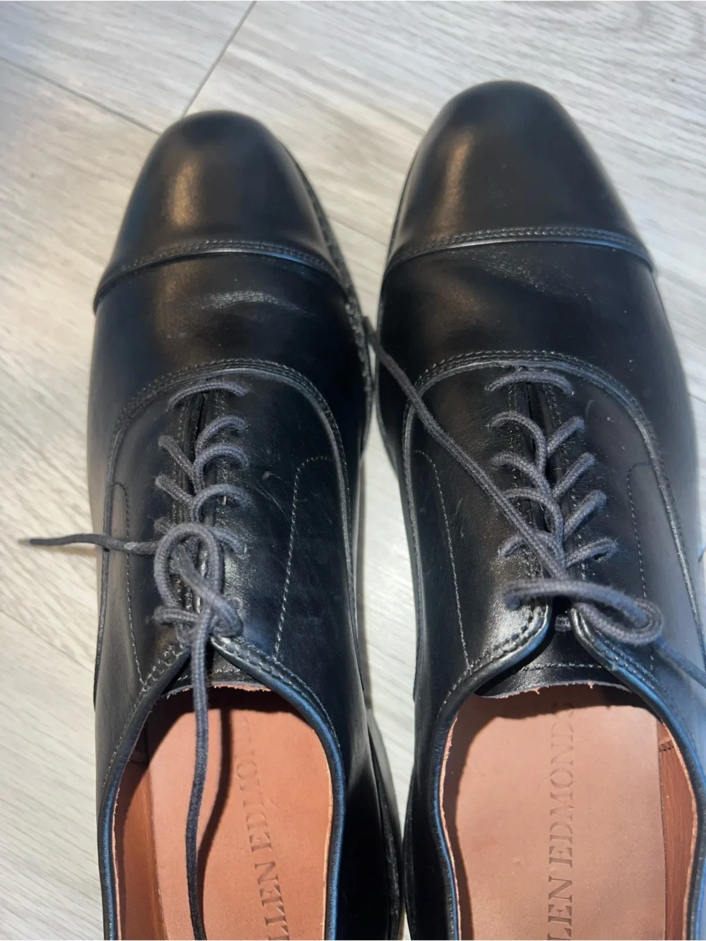 Allen Edmonds Park Avenue Cap-toe Oxford size 12